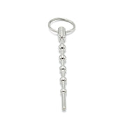 Kiotos - Solid Spaced Beads Penis Stick - Penisplug met Bolletjes en Trekring-Laced-up.nl