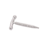 Kiotos - Stalen penis plug Met schroefaandrijving-Laced-up.nl