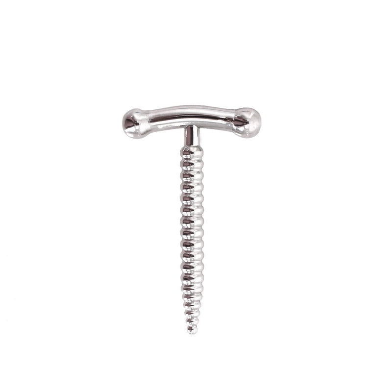 Kiotos - Stalen penis plug Met schroefaandrijving-Laced-up.nl