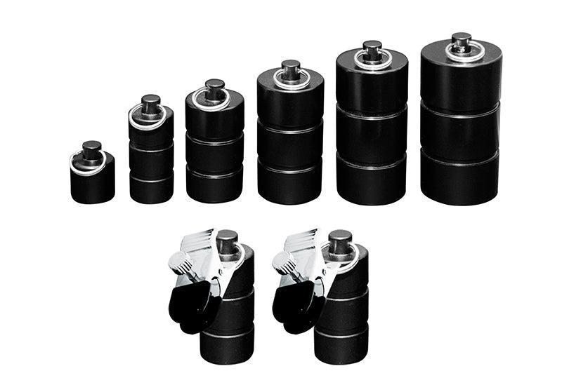 Kiotos - Tepelklemmen met Gewichten van RVS - Set van 100 gram of 200 gram-Erotiekvoordeel.nl