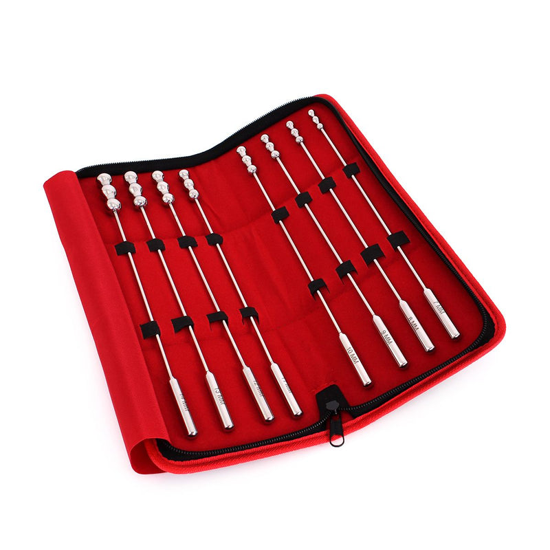 Kiotos - Urethral Sound Rosebud Dilators - Set Van 8 Stuks-Laced-up.nl