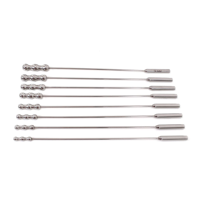Kiotos - Urethral Sound Rosebud Dilators - Set Van 8 Stuks-Laced-up.nl