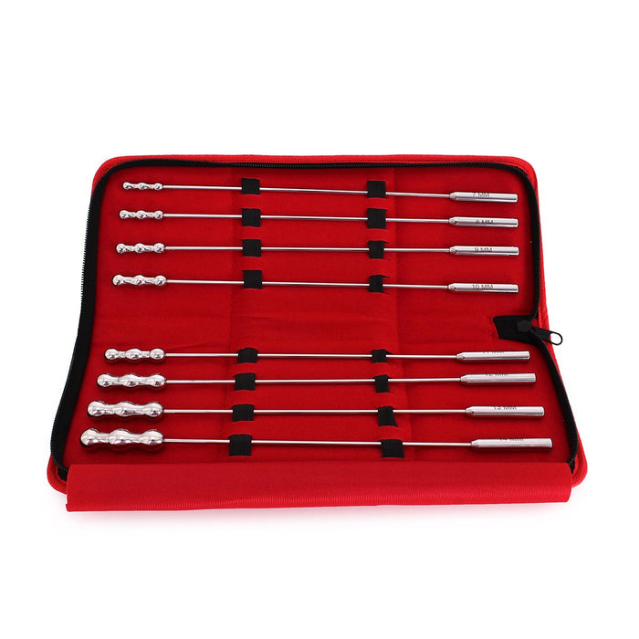 Kiotos - Urethral Sound Rosebud Dilators - Set Van 8 Stuks-Laced-up.nl