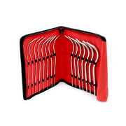 Kiotos - Volledig Stalen Dilator Set DeLuxe - 15 stuks in etui-Laced-up.nl