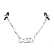 alt
Kiotos - Pinzas para pezones con cadena y texto DADDY-Erotiekvoordeel.nl
