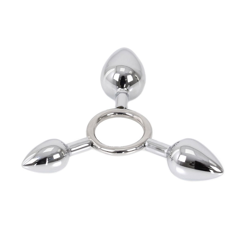 Kiotos - Triple O Driedubbele buttplug Van Aluminium-Erotiekvoordeel.nl