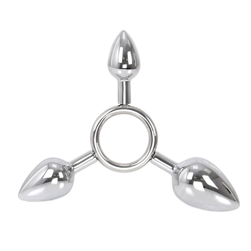 Kiotos - Triple O Driedubbele buttplug Van Aluminium-Erotiekvoordeel.nl