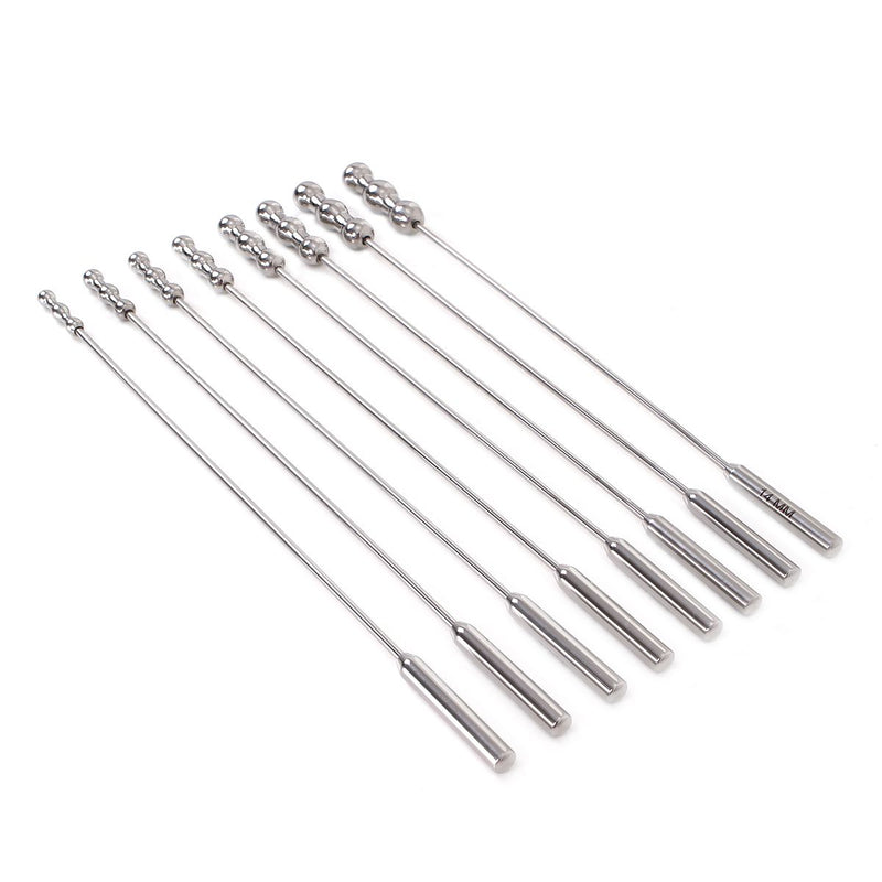 Kiotos - Urethral Sound Rosebud Dilators - Set Van 8 Stuks-Erotiekvoordeel.nl