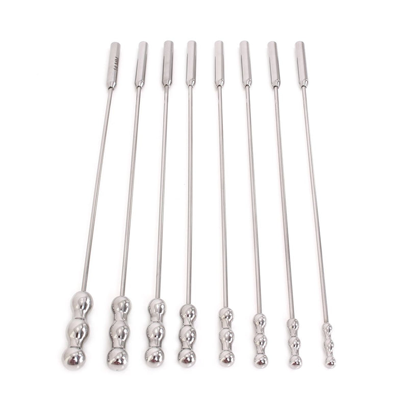 Kiotos - Urethral Sound Rosebud Dilators - Set Van 8 Stuks-Erotiekvoordeel.nl