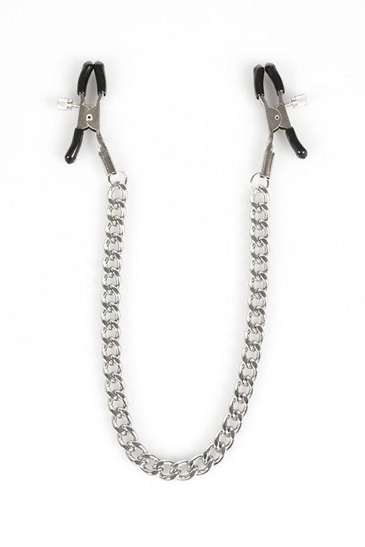 Kiotos - Verstelbare Alligator Tepelklemmen aan Ketting-Laced-up.nl