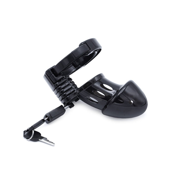 Kiotos - Verstelbare Kuisheidskooi - Plastic - Zwart-Laced-up.nl