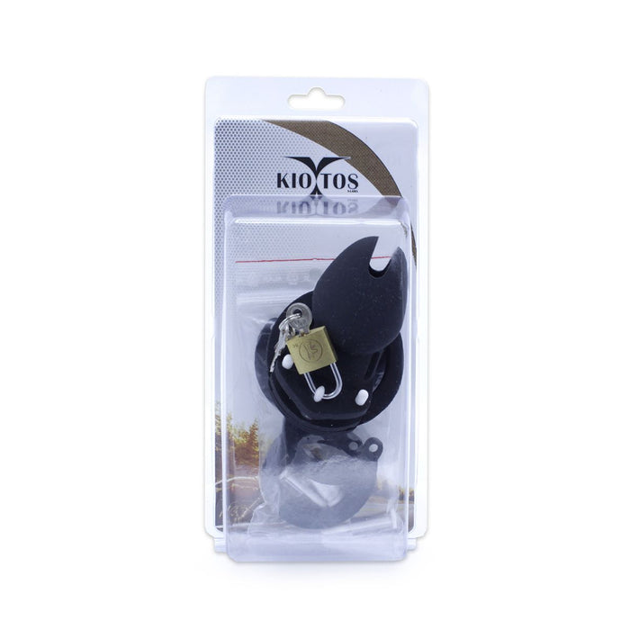 Kiotos - Verstelbare Kuisheidskooi - Siliconen - Zwart-Laced-up.nl