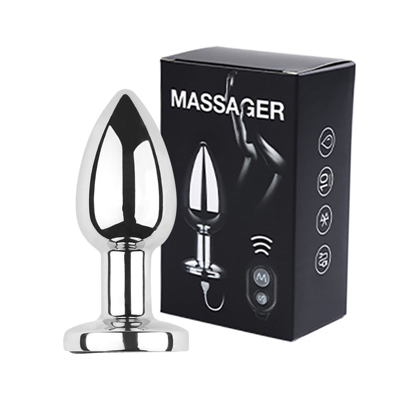 Kiotos - Vibrerende Buttplug - Oplaadbaar & Waterproof - Aluminium-Erotiekvoordeel.nl