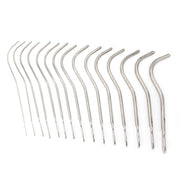 Kiotos - Volledig Stalen Dilator Set DeLuxe - 15 stuks in etui-Erotiekvoordeel.nl
