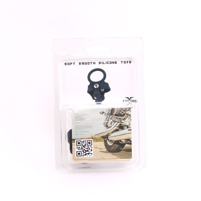 Kiotos - Siliconen Ballenspreider met Verzwaarde Ballen - Flexibel en Verstelbaar - Zwart-Laced-up.nl