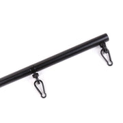 Kiotos - Zwarte deelbare spreidstang/spreader bar Met 4 Ringen-Laced-up.nl
