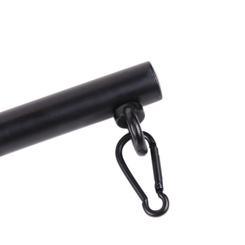 Kiotos - Zwarte deelbare spreidstang/spreader bar Met 4 Ringen-Laced-up.nl