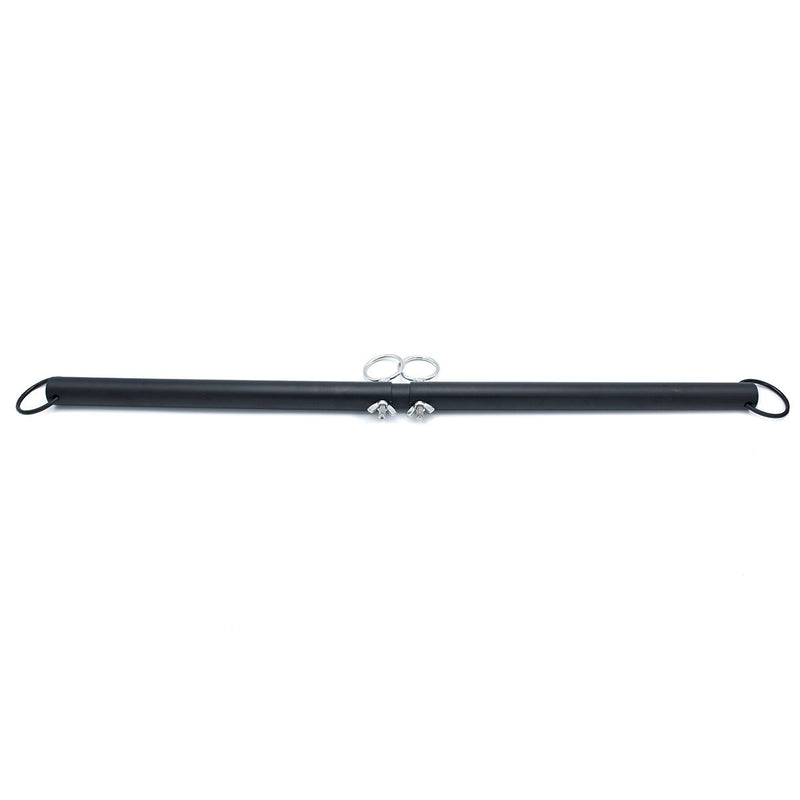 Kiotos - Black Adjustable Stainless Steel Spreader Bar - Laced-up.nl
