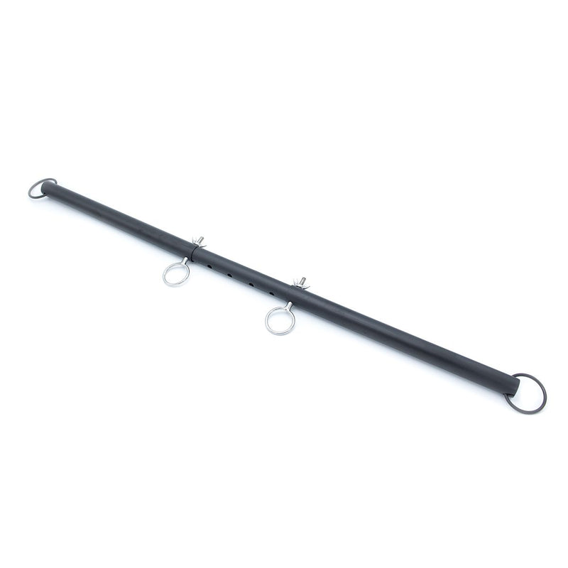 Kiotos - Black Adjustable Stainless Steel Spreader Bar - Laced-up.nl