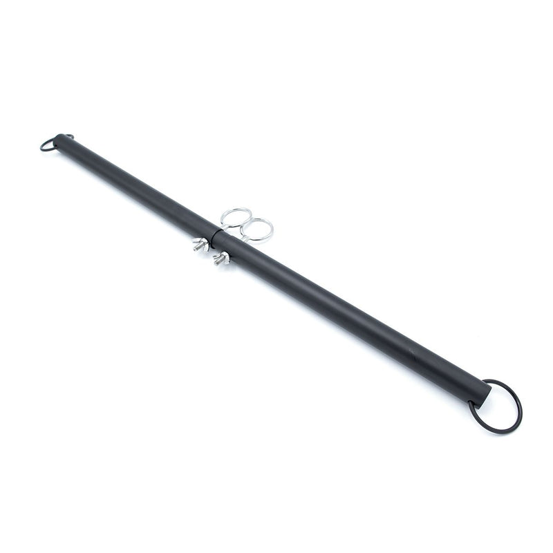 Kiotos - Black Adjustable Stainless Steel Spreader Bar - Laced-up.nl