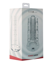 Kiiroo - Power sleeve Voor de Titan Experience Masturbator - Zwart-Laced-up.nl