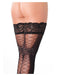 Amorable - Kousen Met Corsetveter illusie - Zwart-Laced-up.nl