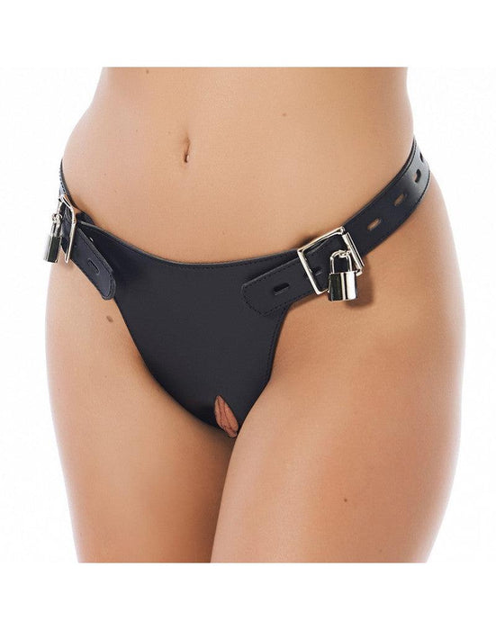 Rimba - Cinturn de castidad con candados y butt plug laced-up-boutique-nl Rimba - Cinturn de castidad con candados y butt plug laced-up-boutique-nl