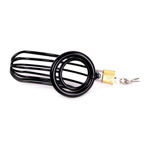 Kiotos - Kuishuidskooi Bird Cage Metaal Met hangslot - Zwart-Laced-up.nl