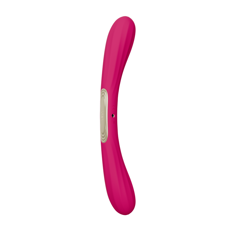LELO - Boomerang - Dubbelzijdige Vibrator - Dubbele Motor - Cerise-Erotiekvoordeel.nl