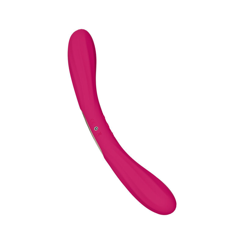 LELO - Boomerang - Dubbelzijdige Vibrator - Dubbele Motor - Cerise-Erotiekvoordeel.nl
