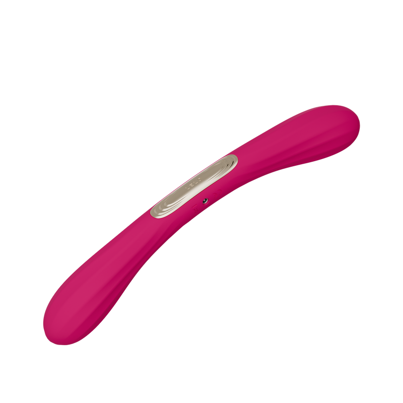 LELO - Boomerang - Dubbelzijdige Vibrator - Dubbele Motor - Cerise-Erotiekvoordeel.nl