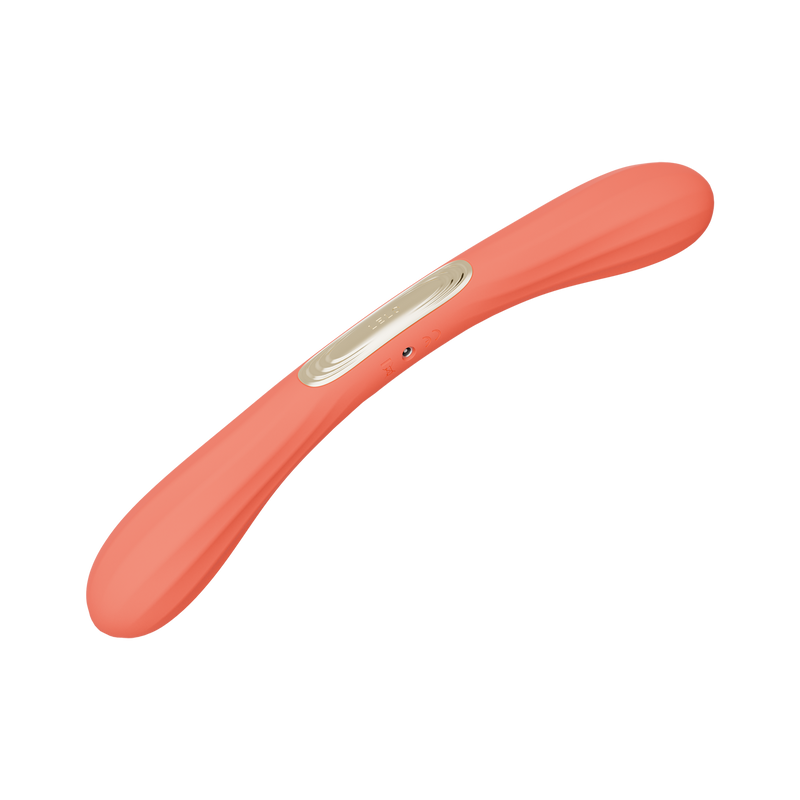 LELO - Boomerang - Dubbelzijdige Vibrator - Dubbele Motor - Coral-Erotiekvoordeel.nl
