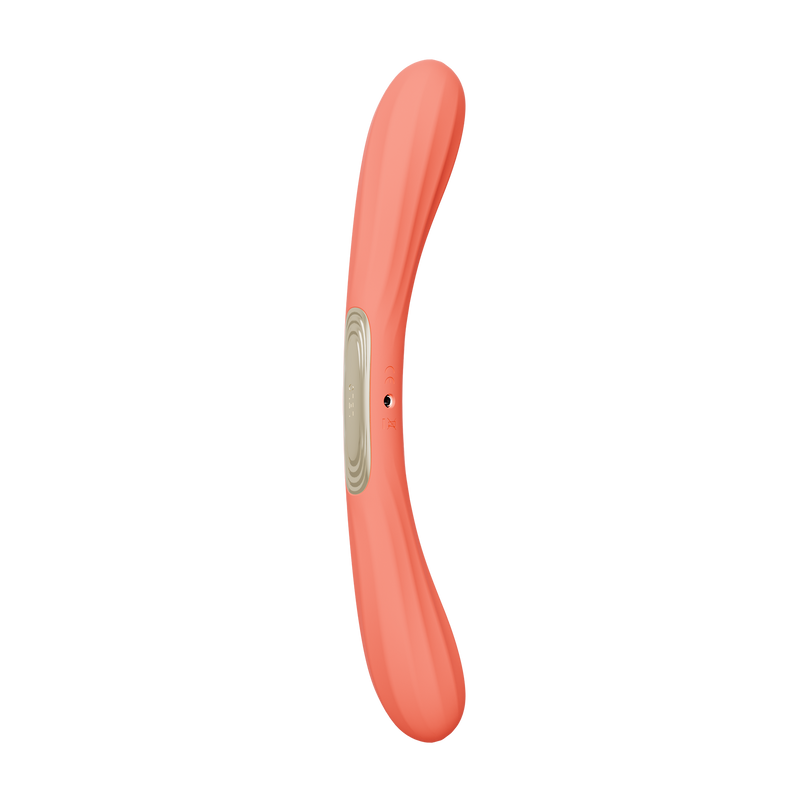 LELO - Boomerang - Dubbelzijdige Vibrator - Dubbele Motor - Coral-Erotiekvoordeel.nl