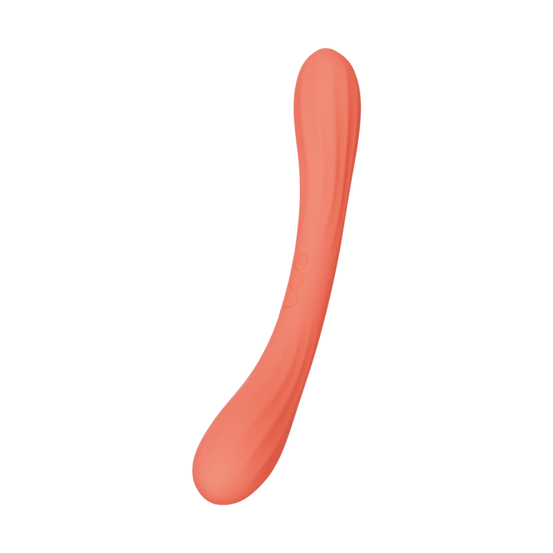 LELO - Boomerang - Dubbelzijdige Vibrator - Dubbele Motor - Coral-Erotiekvoordeel.nl