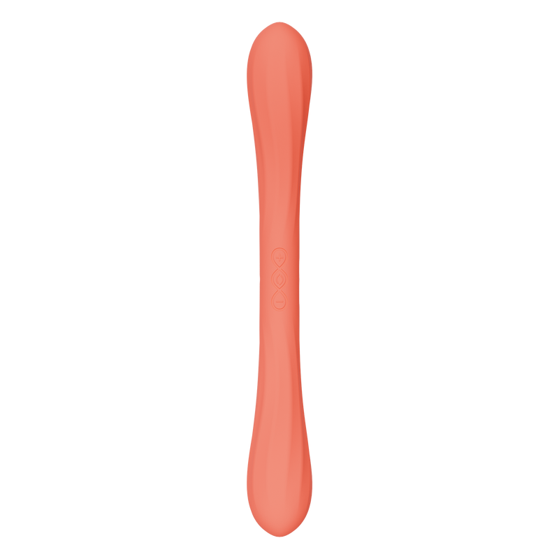 LELO - Boomerang - Dubbelzijdige Vibrator - Dubbele Motor - Coral-Erotiekvoordeel.nl