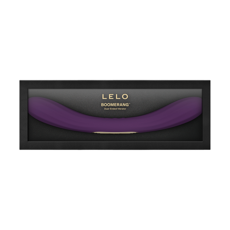 LELO - Boomerang - Dubbelzijdige Vibrator - Dubbele Motor - Paars-Erotiekvoordeel.nl