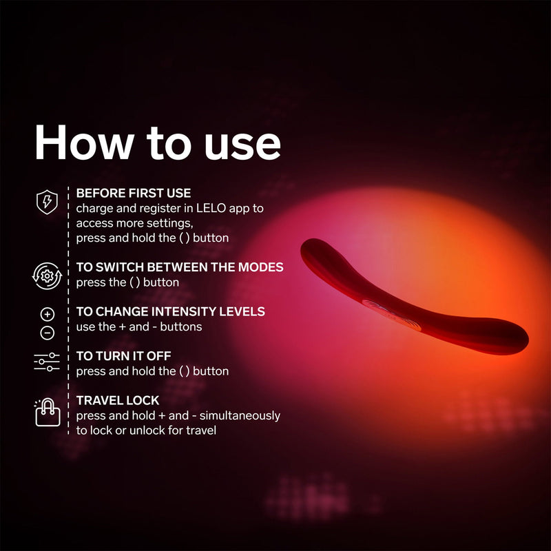LELO - Boomerang - Dubbelzijdige Vibrator - Dubbele Motor - Paars-Erotiekvoordeel.nl
