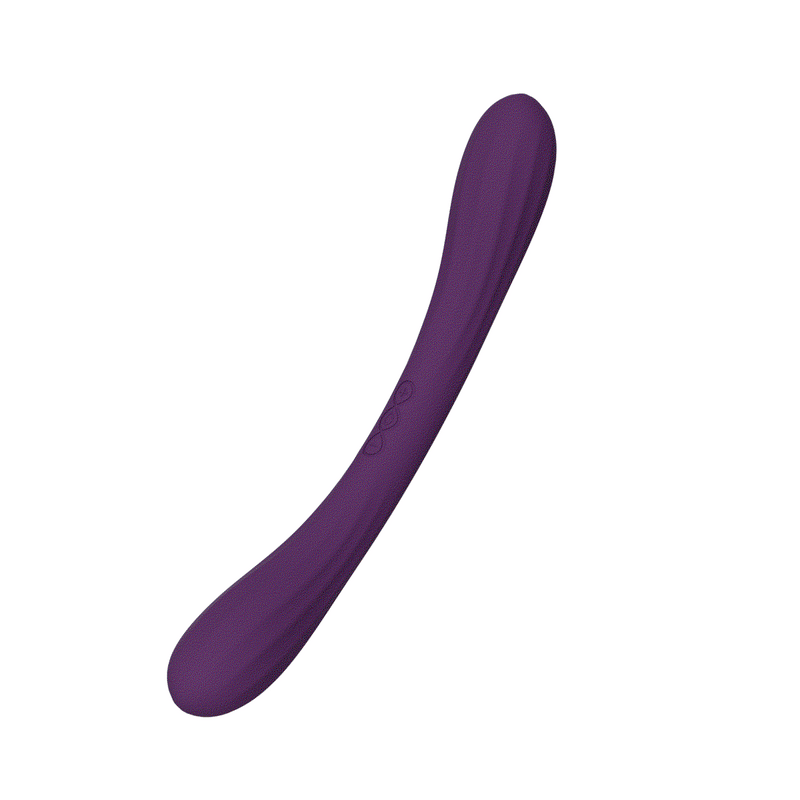 LELO - Boomerang - Dubbelzijdige Vibrator - Dubbele Motor - Paars-Erotiekvoordeel.nl