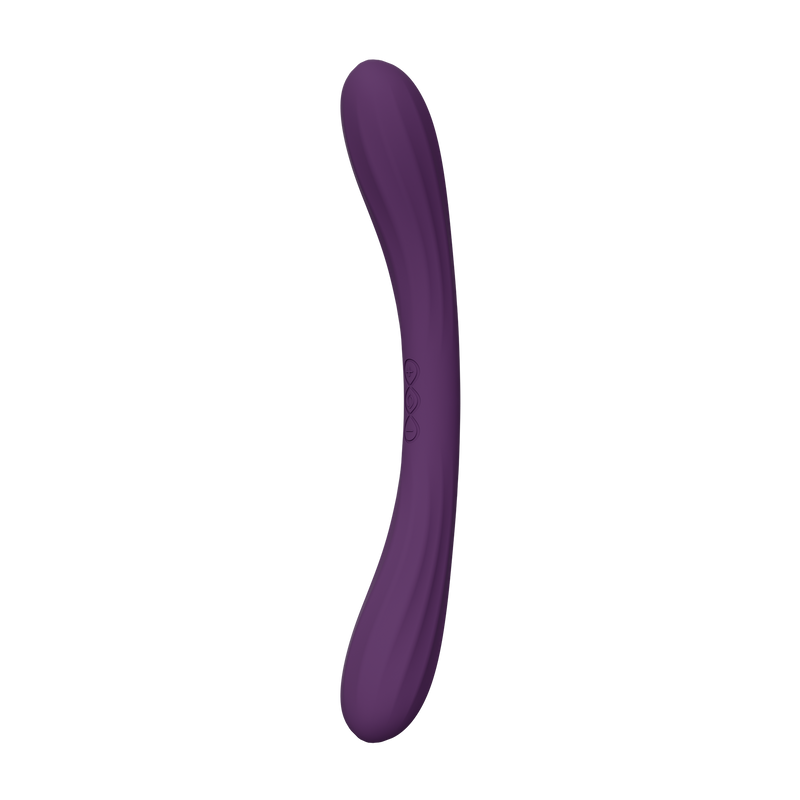 LELO - Boomerang - Dubbelzijdige Vibrator - Dubbele Motor - Paars-Erotiekvoordeel.nl