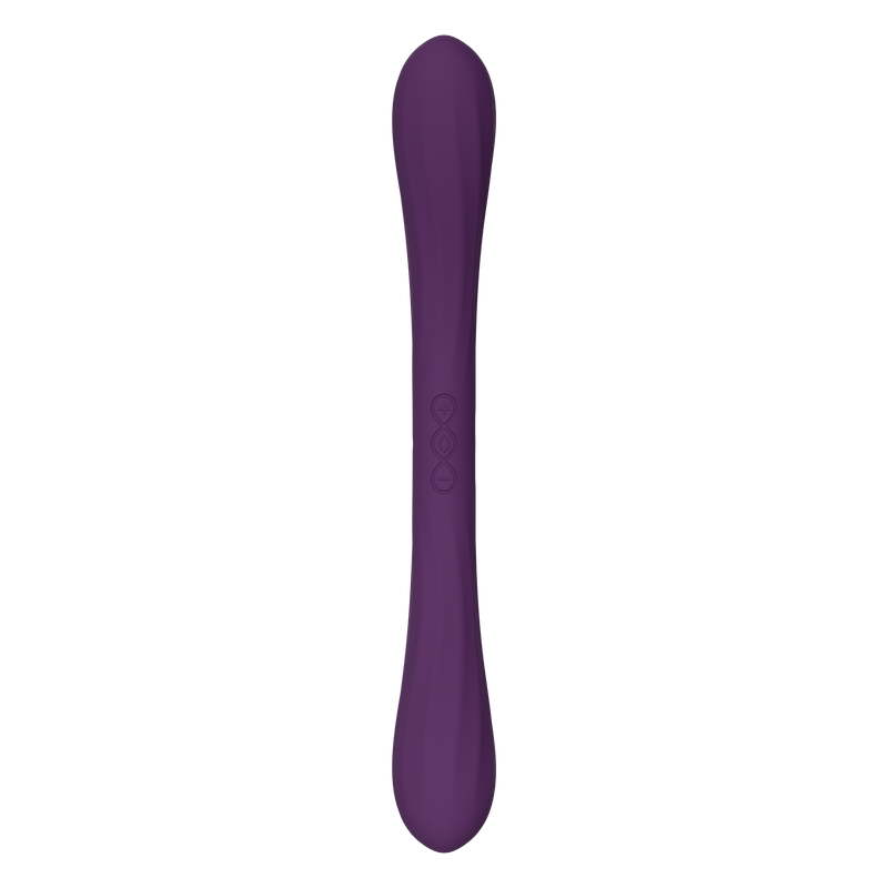 LELO - Boomerang - Dubbelzijdige Vibrator - Dubbele Motor - Paars-Erotiekvoordeel.nl