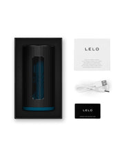 LELO - F1S V3 - Interactieve Masturbator met App Control - Blauw/Zwart-laced-up.nl