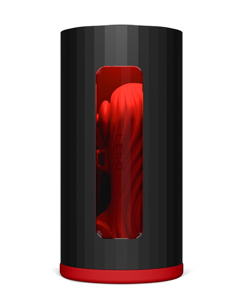 LELO - F1S V3 - Interactieve Masturbator met App Control - Rood/Zwart-laced-up.nl