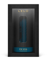 LELO - F1S V3 XL - Interactieve Masturbator met App Control - Blauw/Zwart-laced-up.nl