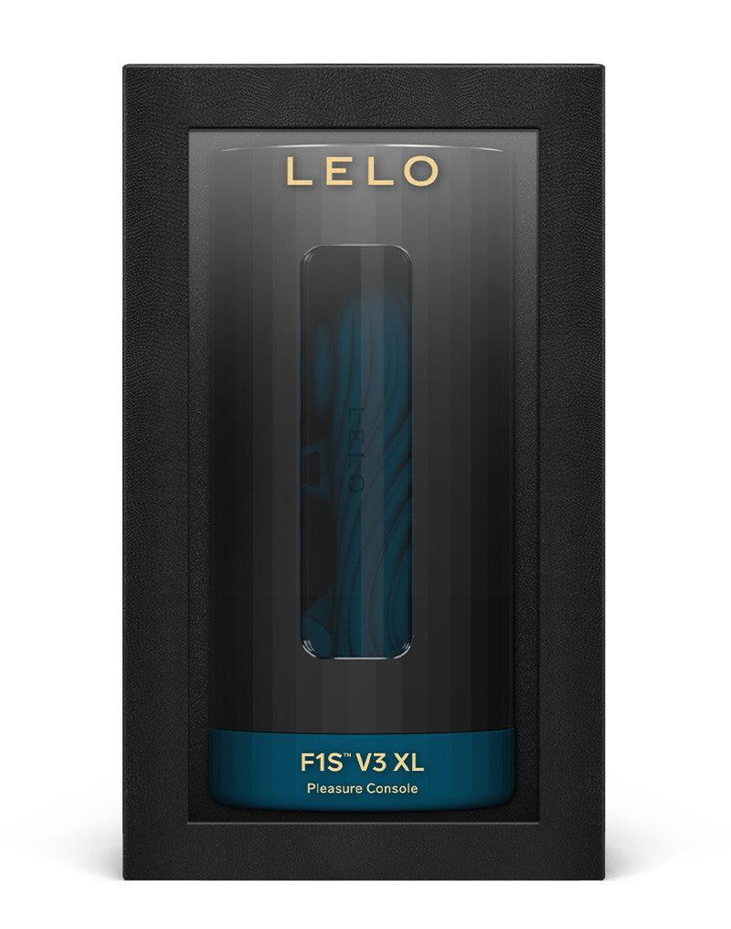 LELO - F1S V3 XL - Interactieve Masturbator met App Control - Blauw/Zwart-laced-up.nl