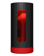 LELO - F1S V3 XL - Interactieve Masturbator met App Control - Rood/Zwart-laced-up.nl