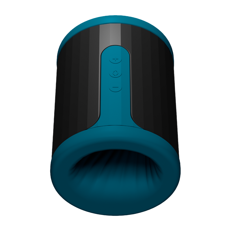 LELO - F2S Master Blaster- Stamina Trainer & Stroker - App Control - Blauwgroen-Erotiekvoordeel.nl