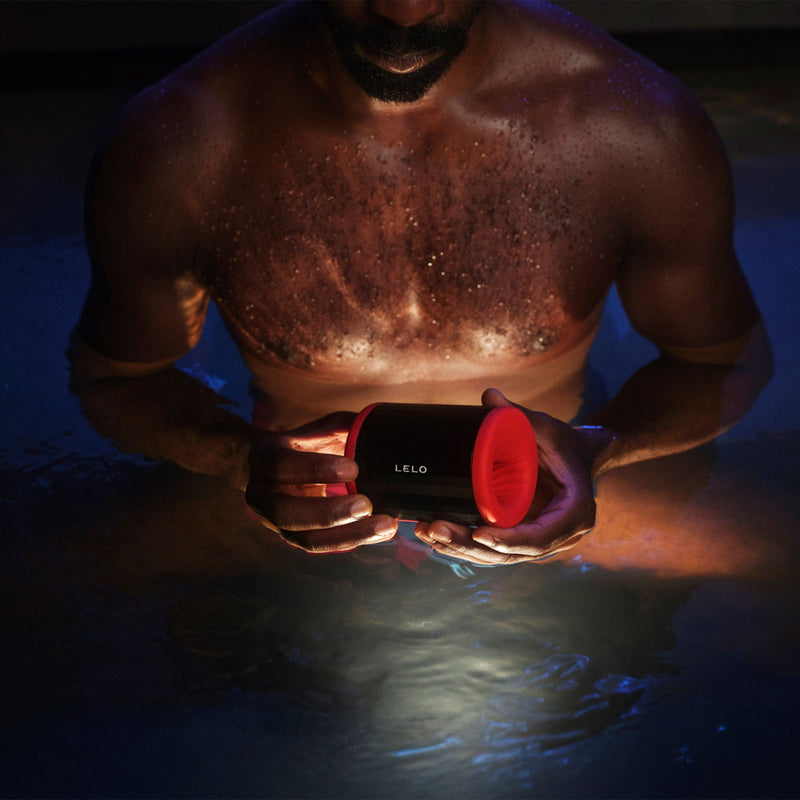 LELO - F2S Master Blaster- Stamina Trainer & Stroker - App Control - Rood-Erotiekvoordeel.nl