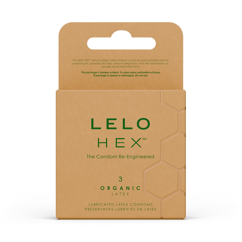 LELO - HEX Organic Condooms-Erotiekvoordeel.nl