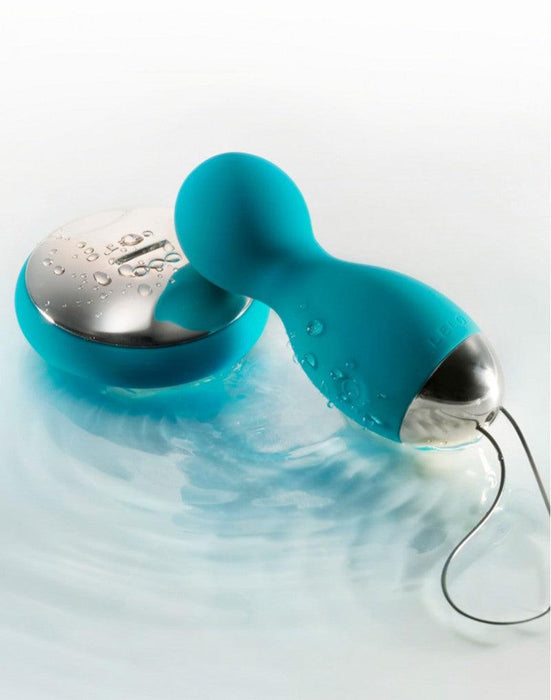 LELO - Hula Beads - Roterende en Vibrerende Vagina Balletjes - Turquoise-Laced-up.nl