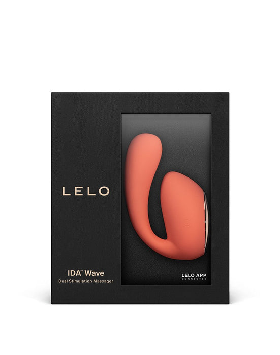 LELO - Ida Wave - Dual stimulation Vibrator Met Wave motion technologie En App Control - koraal-Laced-up.nl